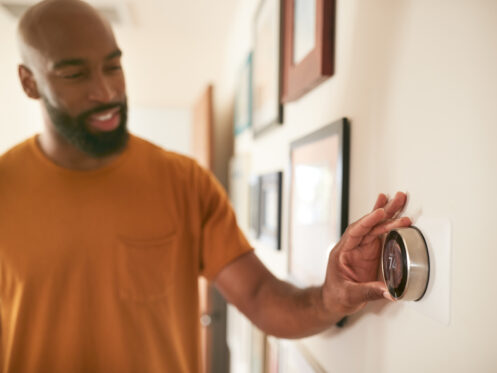 Smart thermostat installation in Tampa, FL